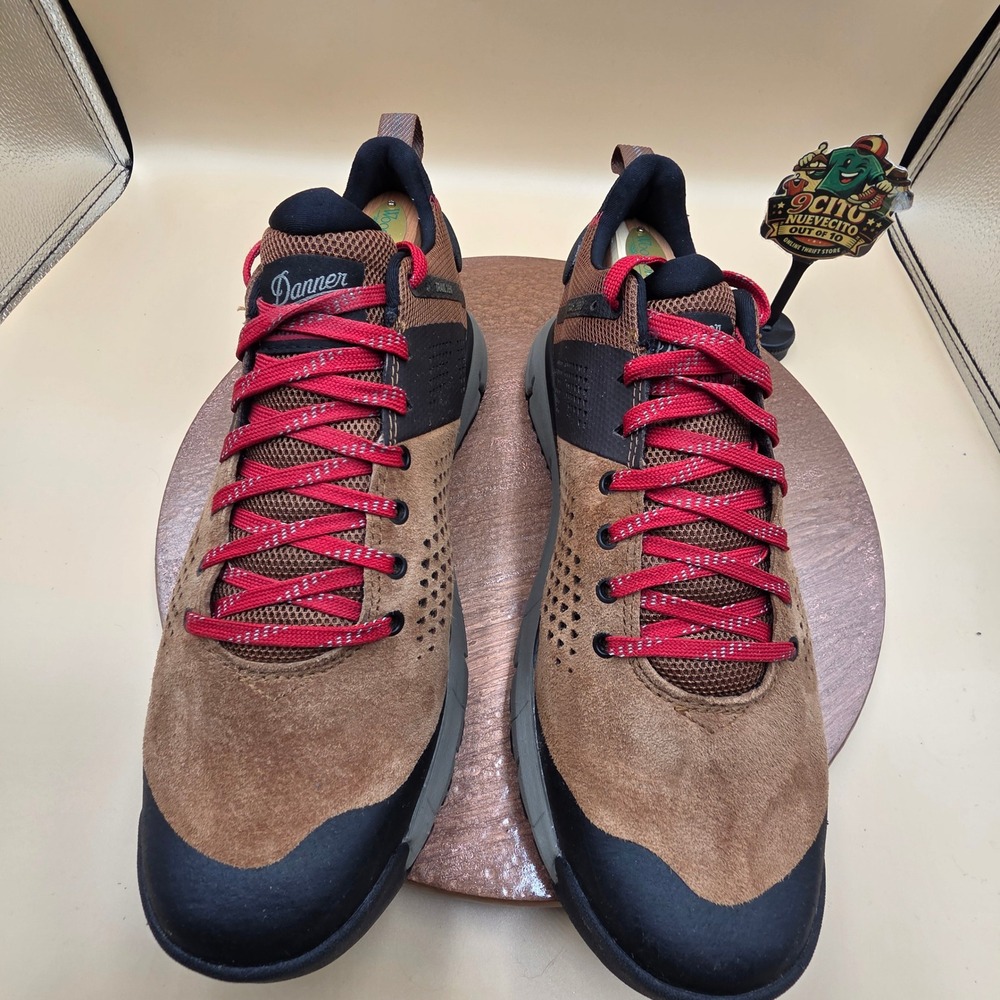 Danner Trail 2650 Mens Hiking Shoes Brown Red Suede Vibram 61272 Size 9 - Picture 4 of 13